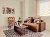 One Bedroom unit Living Area of Plot 31 TrustedStay Service Apartment in Gachibowli Hyderabad